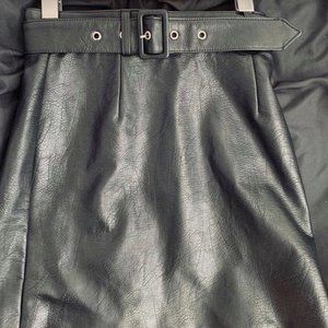 H&M Leather Skirt
